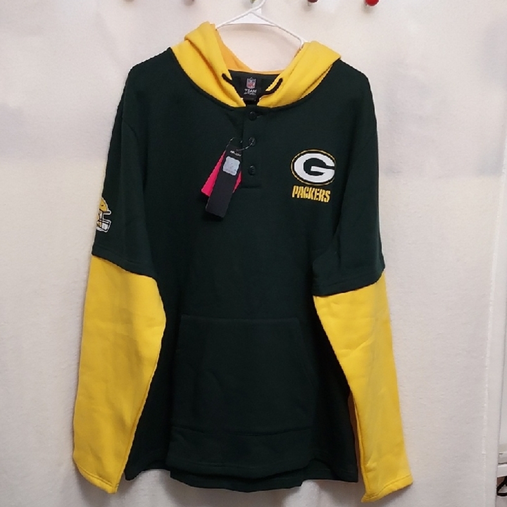 FOCO NFL Team Apparel Packers Hoodie